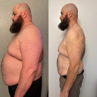 48yrs. Adam lost 106lbs despite working 80+ hour weeks